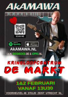 AkAMAWA De Markt Zeist LIVE FEBRUARY